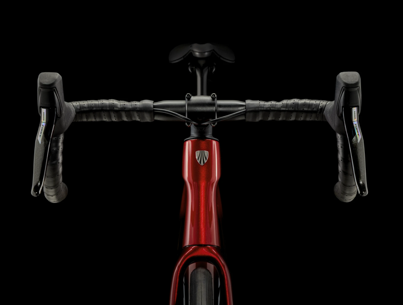Trek Domane SLR 7 AXS Gen 4 Road Bike 2024 in Red Smoke/Blue Smoke-7
